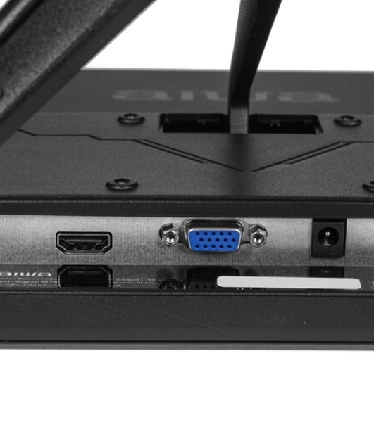 Монитор 23.8' Aiwa MD2410 IPS 1920x1080, 180 Гц, 1 мс, 16:9, 300 кд/м², 2xHDMI 2.0, DP, 3.5 Jack, динамики (2x2 Вт), HDR10, FreeSync, G-Sync Compatible, черный