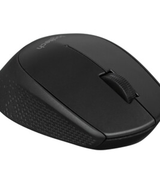 Мышь беспроводная Logitech M280 серый, 1000 dpi, радиоканал, USB, кнопки - 3