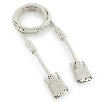 Кабель DVI-D dual link Gembird/Cablexpert CC-DVI2-6C, 25M/25M, 1.8м, экран, феррит.кольца, пакет, фото 1