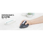 Мышь беспроводная/проводная Logitech MX Vertical графитовый, 4000 dpi, радиоканал, Bluetooth, USB, кнопки - 6, фото22
