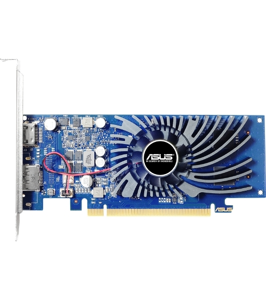 Видеокарта Asus GT1030-2G-BRK nVidia GeForce GT 1030 2048Mb 64bit GDDR5 1228/6008/HDMIx1/DPx1/HDCP PCI-Elow profile Ret