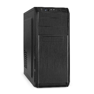 Компьютерный корпус Miditower ExeGate EX287366RUS XP-334UC-XP350 (ATX, XP350 с вент. 12см, 1*USB+1*USB 3.0+1*TypeC, аудио, черный)