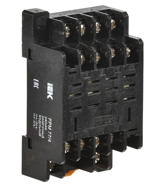 Разъем РРМ 77/4 IEK RRP10D-RRM-4