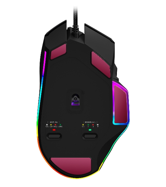 Мышь проводная A4Tech Bloody W95 Max черный, 12000 dpi, USB, кнопки - 10