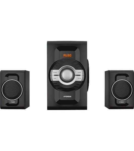 Микросистема Hyundai H-MS1403 черный 60Вт FM USB BT SD