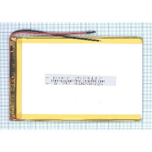Аккумулятор Li-Pol (батарея) 2.5x74x117 мм 2pin 3.7V/4000mAh