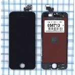 Дисплей для iPhone 5 в сборе с тачскрином (LT) черный, фото 1