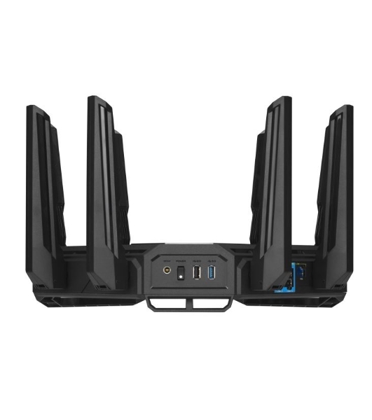Маршрутизатор ASUS GT-BE19000, черный/красный, 90IG0850-MO9A0V