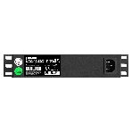 Блок розеток 10' с выключателем с подсветкой ExeGate ServerPro PDU-10H305 Al-3S-C14-SW (10', 1U, Алюминий, 3 Schuko, C14, выкл. с подсветкой, (ШхВхГ): 254х45х45 мм, черный, RTL), фото4