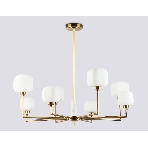 Люстра Ambrella light LH53017/8 BS/FR латунь/белый матовый G9*8 max 40W D830*680, фото6