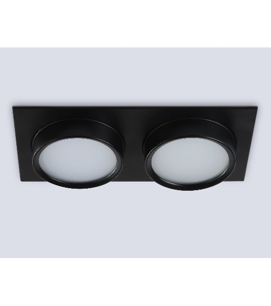 Светильник Ambrella light TN6743/2 BK черный IP44 GX53/2 210*110*57