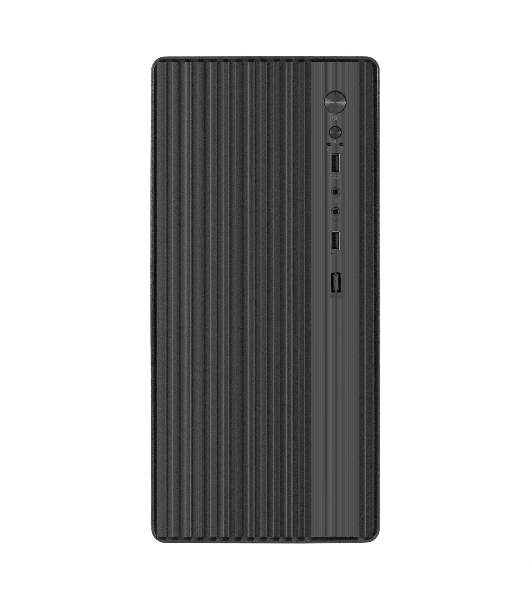 Корпус ExeGate BAA-503-AAA450, Mini-Tower, чёрный, 1 x 80/90 мм, БП 450 Вт