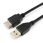 Кабель Gembird/Cablexpert USB 2.0, AM/AF, 4.5м, экран, 2феррит.кольца, черный, пакет, фото4