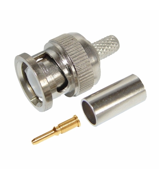 Разъем Rexant штекер BNC RG-6 обжим
