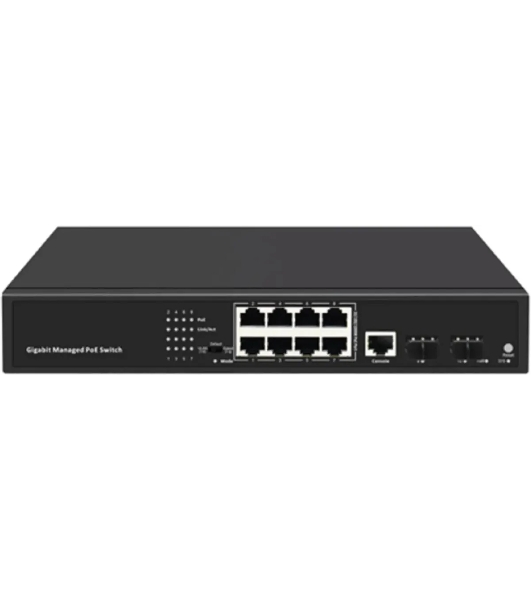 Коммутатор Cudy GS2008S2, 8×1 Гбит/с, 2×1 Гбит/с SFP