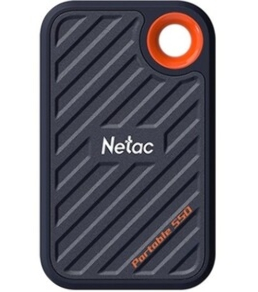 Внешний SSD Netac ZX20, 2TB, USB 3.2 Gen 2x2 Type-C, R/W 2000/1800, черный
