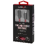 Кабель Crown USB - microUSB CMCU-3132M red, фото7