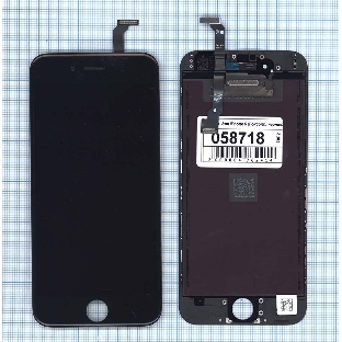 Дисплей для Apple iPhone 6 в сборе с тачскрином (Foxconn) черный