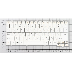 Клавиатура для ноутбука Lenovo IdeaPad S12 белый, фото3