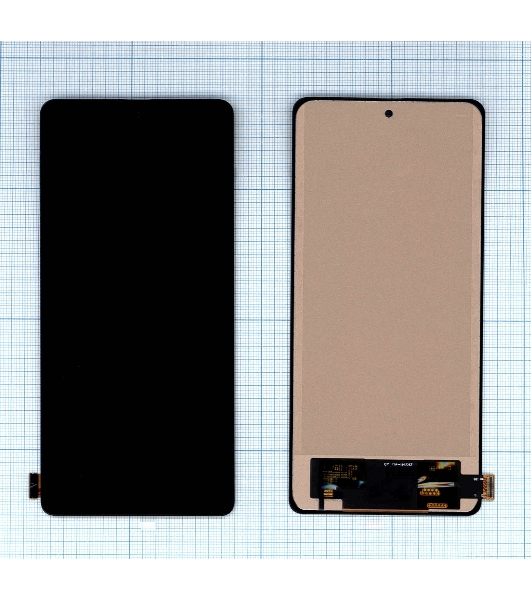 Дисплей для Xiaomi Poco F4 GT в сборе с тачскрином (TFT) черный