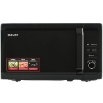 Микроволновая печь Sharp R2852RK черный/серебристый, 20 л, 800 Вт, переключатели - кнопки, поворотный механизм, фото12