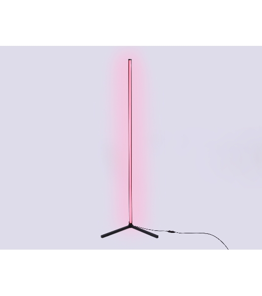 Светильник Ambrella light FL8027 BK черный LED 20W RGB D32*1650 (ПДУ РАДИО 2.4G)