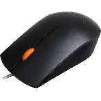 Мышь проводная Lenovo 300 черный, 1600 dpi, USB, кнопки - 3, фото7