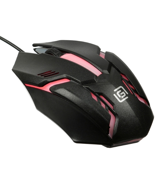 Мышь проводная Oklick 396M INSOMNIA черный, 1000 dpi, USB, кнопки - 3