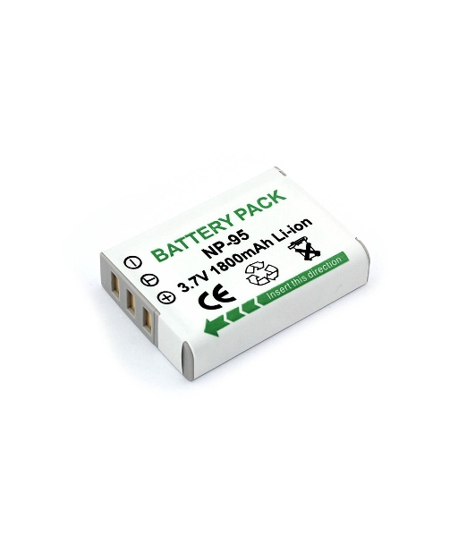 Аккумуляторная батарея для фотоаппарата FujiFilm FinePix F30 (NP-95) 3,7V 1800mAh
