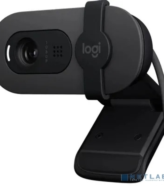 Веб-камера Logitech Webcam Brio 100, 1920x1080, GRAPHITE, защитная шторка