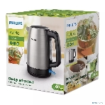 Чайник электрический Philips HD9350/90, 1,7 л, 2200 Вт, световой индикатор, функция автовыключения, индикатор уровня воды, фото4