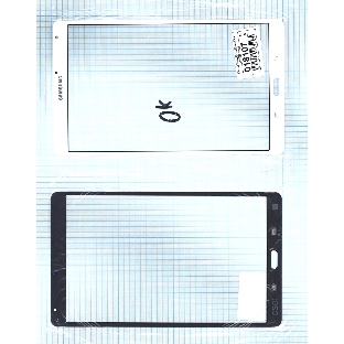 Стекло сенсора для Samsung Galaxy Tab S 8.4 SM-T700 белое
