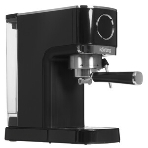 Кофеварка рожковая Korting KCM 1002 EN черный, молотый, 1.2 л, 1350 Вт, 20 бар, фото4