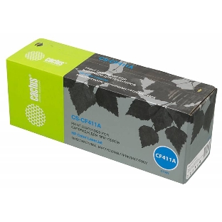 Картридж лазерный Cactus CS-CF411A голубой (2300 стр.) для HP LJ M452DW/DN/NW, M477FDW/M477FDN/M477FNW