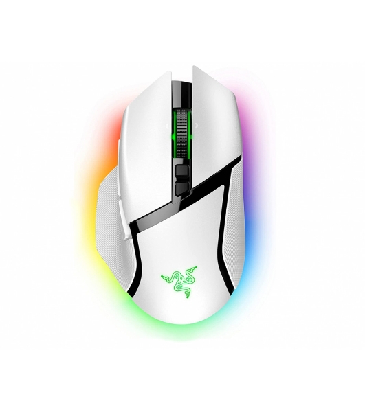 Мышь беспроводная/проводная Razer Basilisk V3 Pro белый, 30000 dpi, радиоканал, Bluetooth, USB, кнопки - 11
