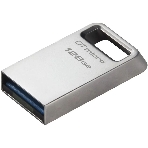 Флешка USB Kingston DataTraveler Micro (DTMC3G2/128Gb), 128Gb, USB 3.2 Gen 1, R/W 200/60, серебристый, фото8