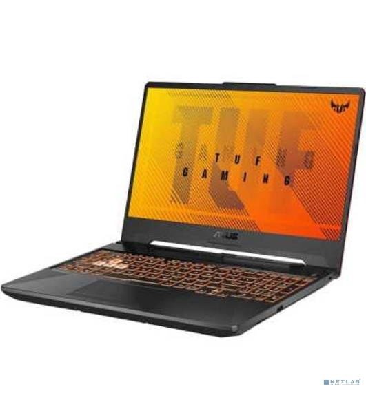 Ноутбук ASUS TUF Gaming A15 FA506NCG-HN218 черный AMD Ryzen 7 7445HS 3200MHz/15.6'/1920x1080/16Gb/512Gb SSD/NVIDIA GeForce RTX 3050 4Gb/Wi-Fi/Bluetooth/DOS