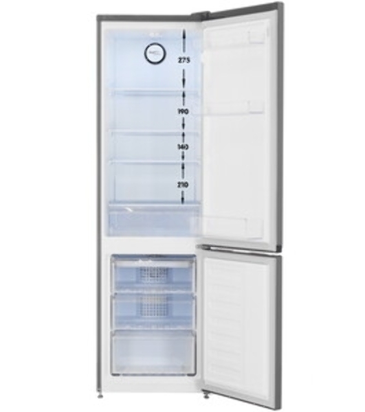 Холодильник Beko B1RCNK312G серый, двухкамерный, 200/76 л, морозилка снизу, Frost Free