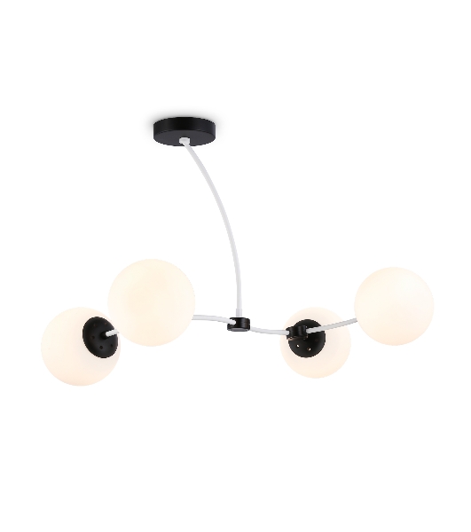 Светитльник Ambrella Light TR2542/4 WH/BK белый/черный E27/4 max 60W 700*450*450