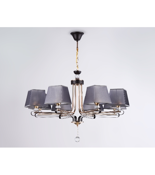 Светильник Ambrella light TR4618/8 CF/FGD кофе/золото E27/8 max 40W D760*810