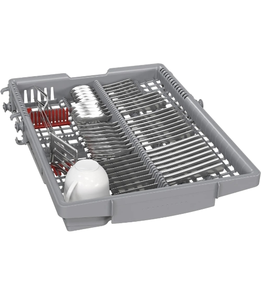 Встраиваемая посудомоечная машина Bosch SPV4EMX10E, серебристый, 44.8 см, 10 компл., 44 дБ, класс C