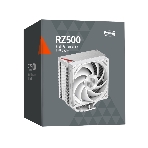 Кулер для процессора PCCooler RZ500 белый 120мм алюминий+медь 2200rpm 32db 4-pin 250W 155мм, фото2