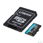 Флеш карта microSDXC 128Gb Kingston SDCG4/128Gb Canvas Go! Plus V30 A2 + adapter, фото7