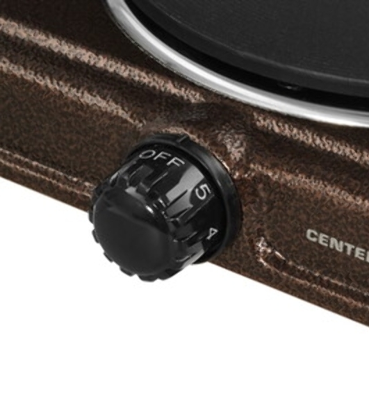 Плита настольная электрическая Centek CT-1506 Siberia коричневый