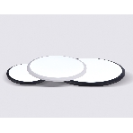 Потолочный светодиодный светильник Ambrella light FZ1231 WH белый IP44 42W 6400К D370*55 (Без ПДУ), фото5