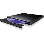 Оптический привод внешний DVD-RW LG GP57EB40 черный USB slim RTL, фото 1