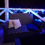 Гирлянда Neon-night Айсикл (бахрома) светодиодный, 2,4х0,6м, эффект мерцания, белый провод, 230 В, диоды белые, 88 LED, фото2