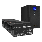 Комплект Источник бесперебойного питания EX295990RUS + батарея 150Aч EX282990RUS 4шт ExeGate SineTower SZ-3000.LCD.AVR.3SH.1C13.RJ.USB + батарея ExeGate DT 12150 (12В,150Ач) 4шт, фото7