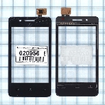Сенсорное стекло (тачскрин) для Fly IQ436i ERA Nano 9, черное, фото4