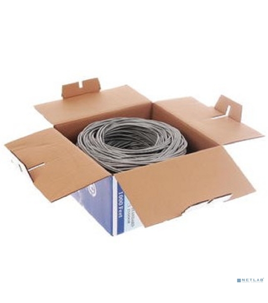Кабель SkyNet Premium UTP indoor 4x2x0,51, медный, FLUKE TEST, кат.5e, однож., 305 м, box, серый (1693209)